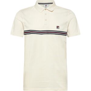 FILA Diecimo Regular Heritage Tape Polo Shirt M EGRET M FILA Diecimo Regular Heritage Tape Polo Shirt M EGRET M