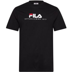 FILA Valsera Regular Logo T-Shirt S BLACK S FILA Valsera Regular Logo T-Shirt S BLACK S