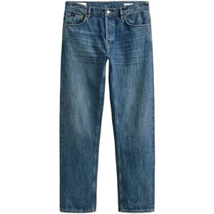 Gant Reg Selvedge Jeans 34 x 32 SEMI LIGHT BLUE WORN IN 34 x 32 Gant Reg Selvedge Jeans 34 x 32 SEMI LIGHT BLUE WORN IN 34 x 32