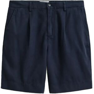 Gant Reg Lyocell Shorts 38 EVENING BLUE 38 Gant Reg Lyocell Shorts 38 EVENING BLUE 38