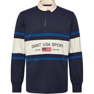 Gant Striped Rugger XXL EVENING BLUE XXL Gant Striped Rugger XXL EVENING BLUE XXL
