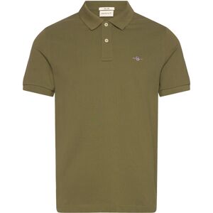 Gant Classic Slim Polo Shirt M MOSS GREEN M Gant Classic Slim Polo Shirt M MOSS GREEN M