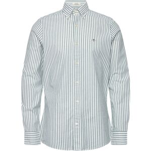 Gant Slim Oxford Stretch Stripe Shirt XXXL FOREST GREEN XXXL Gant Slim Oxford Stretch Stripe Shirt XXXL FOREST GREEN XXXL