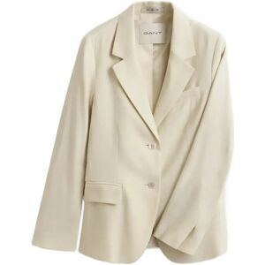 Gant Slim Linen Stretch Blazer 36 CREAMED WHITE 36 Gant Slim Linen Stretch Blazer 36 CREAMED WHITE 36