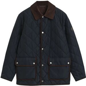 Gant Quilted Fleece Jacket L EVENING BLUE L Gant Quilted Fleece Jacket L EVENING BLUE L