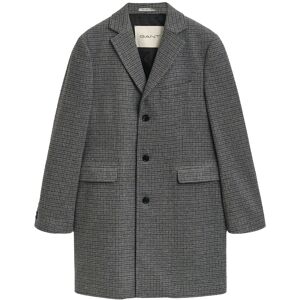 Gant Classic Two-Tone Wool Coat XXL BLACK XXL Gant Classic Two-Tone Wool Coat XXL BLACK XXL