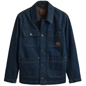 Gant Indigo Work Jacket L DARK BLUE RAW L Gant Indigo Work Jacket L DARK BLUE RAW L