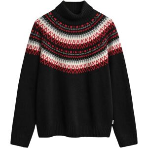 Gant Fair Isle Turtleneck S BLACK S Gant Fair Isle Turtleneck S BLACK S