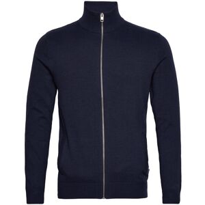 Jack & Jones Jjeemil Knit Turtle Zip Cardigan Noos XXL NAVY BLAZER XXL Jack & Jones Jjeemil Knit Turtle Zip Cardigan Noos XXL NAVY BLAZER XXL