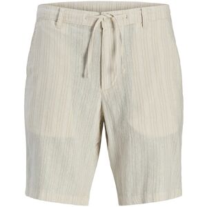 Jack & Jones Jpstace Mykonos Linen Blend Shorts Reg S MOONBEAM S Jack & Jones Jpstace Mykonos Linen Blend Shorts Reg S MOONBEAM S