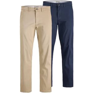 Jack & Jones Jpstkane Dave Chino 2Pk Mp Noos 34 x 30 CROCKERY 34 x 30 Jack & Jones Jpstkane Dave Chino 2Pk Mp Noos 34 x 30 CROCKERY 34 x 30