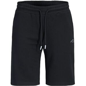 Jack & Jones Jpstgordon College Sweat Shorts Mid S BLACK S Jack & Jones Jpstgordon College Sweat Shorts Mid S BLACK S