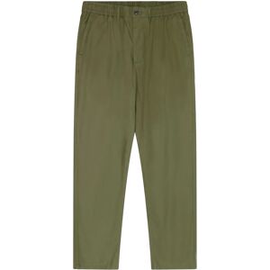 Knowledge Cotton Apparel Tim Tapered Chino Pants L/32 BURNED OLIVE L/32 Knowledge Cotton Apparel Tim Tapered Chino Pants L/32 BURNED OLIVE L/32