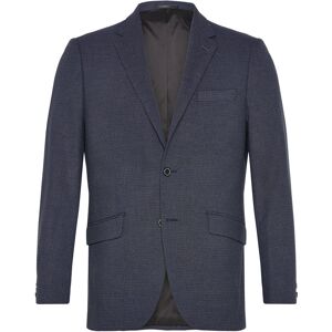 Lindbergh Black Dobby Stretch Blazer 50 BLUE MIX 50 Lindbergh Black Dobby Stretch Blazer 50 BLUE MIX 50