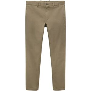 Mango Barna Slim-Fit Twill Chino Trousers 38 MEDIUM GREY 38 Mango Barna Slim-Fit Twill Chino Trousers 38 MEDIUM GREY 38