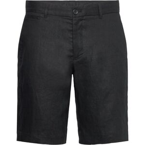 Mango Slim-Fit 100% Linen Bermuda Shorts 40 BLACK 40 Mango Slim-Fit 100% Linen Bermuda Shorts 40 BLACK 40