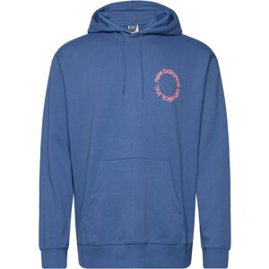 New Balance Circular Logo Hoodie S SEA STONE S New Balance Circular Logo Hoodie S SEA STONE S