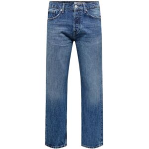 ONLY & SONS Onsedge Straight Mb 4939 Azg Dnm Noos 38 x 32 MEDIUM BLUE DENIM 38 x 32 ONLY & SONS Onsedge Straight Mb 4939 Azg Dnm Noos 38 x 32 MEDIUM BLUE DENIM 38 x 32