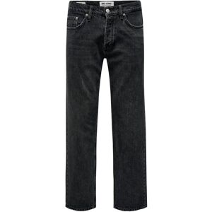 ONLY & SONS Onsedge Straight Black 6985 Tai Dnm Noos 38 x 32 BLACK DENIM 38 x 32 ONLY & SONS Onsedge Straight Black 6985 Tai Dnm Noos 38 x 32 BLACK DENIM 38 x 32