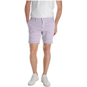 Replay Benni Short Shorts Regular Hyperchino Color Xlite 34 PURPLE 34 Replay Benni Short Shorts Regular Hyperchino Color Xlite 34 PURPLE 34