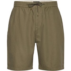 Scotch & Soda Seasonal Core - Fave Cotton Linen Relaxed Fit Bermuda 28 CLASSIC GREEN 28 Scotch & Soda Seasonal Core - Fave Cotton Linen Relaxed Fit Bermuda 28 CLASSIC GREEN 28