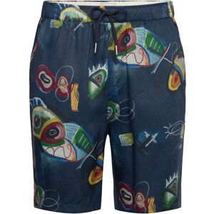 Scotch & Soda Fave - Relaxed Fit Printed Tencel Bermuda Short 36 ABSTRACT ISLAND NIGHT AOP 36 Scotch & Soda Fave - Relaxed Fit Printed Tencel Bermuda Short 36 ABSTRACT ISLAND NIGHT AOP 36