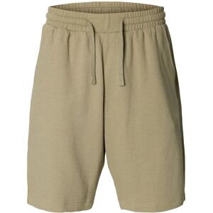 Selected Slmrelaxsonny Waffle Shorts M VETIVER M Selected Slmrelaxsonny Waffle Shorts M VETIVER M