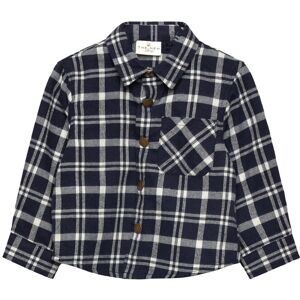 The New Tnstriggs L_S Flannel Shirt 110 NAVY BLAZER CHECK 110 The New Tnstriggs L_S Flannel Shirt 110 NAVY BLAZER CHECK 110