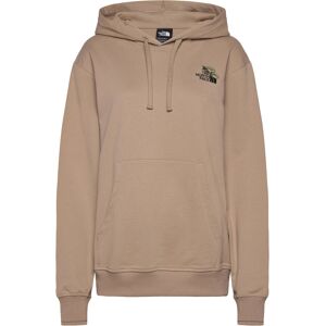 The North Face U Flower Dome Relaxed Hd Sweatshirt-Gph S MUSHROOM GREY S The North Face U Flower Dome Relaxed Hd Sweatshirt-Gph S MUSHROOM GREY S