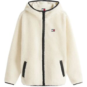Tommy Jeans Tjm Reg Badge Teddy Zip Tru Ext L DESERT SAND DUNE L Tommy Jeans Tjm Reg Badge Teddy Zip Tru Ext L DESERT SAND DUNE L