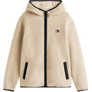 Tommy Jeans Tjm Reg Badge Teddy Zip Tru Ext S GULF SAND S Tommy Jeans Tjm Reg Badge Teddy Zip Tru Ext S GULF SAND S