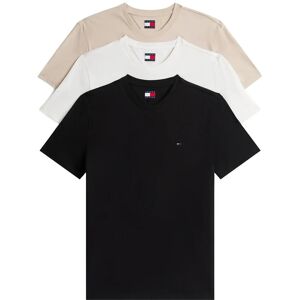 Tommy Jeans Tjm Xslim 3 Pack Tee L BLACK GULF SAND ECRU L Tommy Jeans Tjm Xslim 3 Pack Tee L BLACK GULF SAND ECRU L