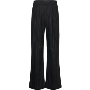 WOOD WOOD Wwfraser Pleated Chinos 50 BLACK STRIPES 50 WOOD WOOD Wwfraser Pleated Chinos 50 BLACK STRIPES 50