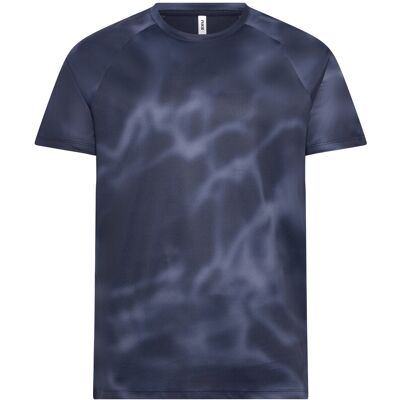 2XU Aero Mesh Tee M MIDNIGHT MARBLE/SILVER REFLECTIVE M 2XU Aero Mesh Tee M MIDNIGHT MARBLE/SILVER REFLECTIVE M