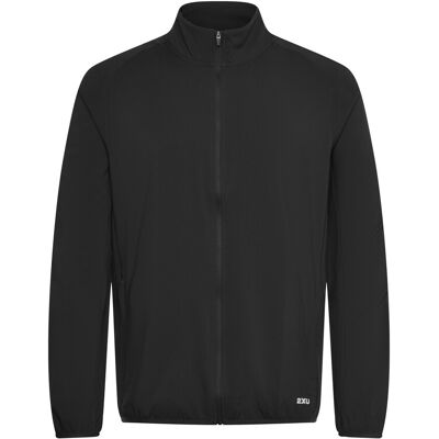 2XU Aero Jacket M BLACK/SILVER REFLECTIVE M 2XU Aero Jacket M BLACK/SILVER REFLECTIVE M