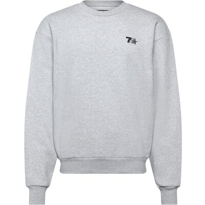 7 DAYS Active Organic Graphic Regular Crewneck XL 022 HEATHER GREY XL 7 DAYS Active Organic Graphic Regular Crewneck XL 022 HEATHER GREY XL