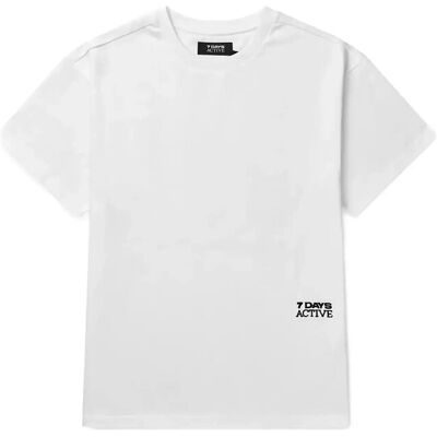 7 DAYS Active Organic Regular Skate Tee M 049 BRILLIANT WHITE M 7 DAYS Active Organic Regular Skate Tee M 049 BRILLIANT WHITE M
