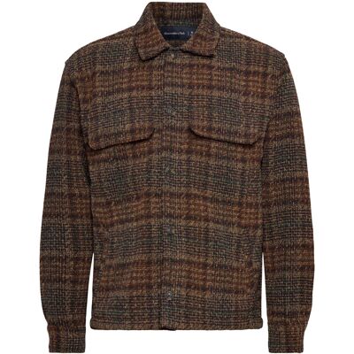 Abercrombie & Fitch Long Sleeve Boucle Overshirt XS 408 XS Abercrombie & Fitch Long Sleeve Boucle Overshirt XS 408 XS