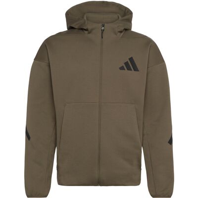 adidas Z.N.E. Full-Zip Huvjacka - Grön adidas Z.N.E. Full-Zip Huvjacka - Grön