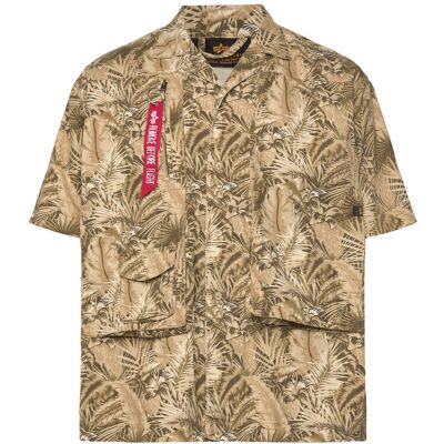 Alpha Industries Honolulu Safari Shirt L HONOLULU SAND CAMO L Alpha Industries Honolulu Safari Shirt L HONOLULU SAND CAMO L
