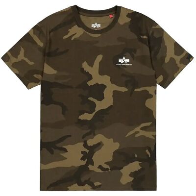 Alpha Industries Basic T-Shirt Sl Camo L OLIVE CAMO L Alpha Industries Basic T-Shirt Sl Camo L OLIVE CAMO L