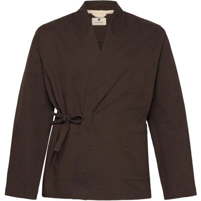 Anerkjendt Akjesper Kimono Overshirt L MULCH L Anerkjendt Akjesper Kimono Overshirt L MULCH L