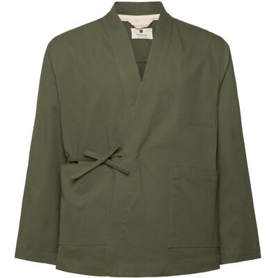 Anerkjendt Akjesper Kimono Overshirt L OLIVINE L Anerkjendt Akjesper Kimono Overshirt L OLIVINE L