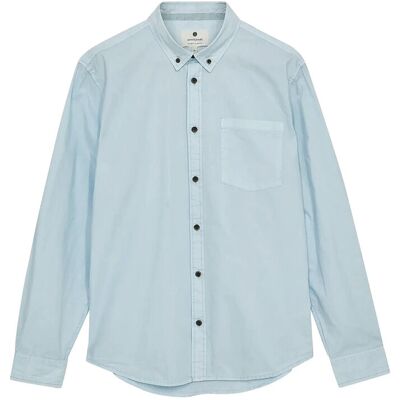 Anerkjendt Akkonrad L/S Poplin Shirt Noos S BABY BLUE S Anerkjendt Akkonrad L/S Poplin Shirt Noos S BABY BLUE S