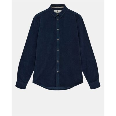 Anerkjendt Akleif Solid Cord Shirt M SKY CAPTAIN M Anerkjendt Akleif Solid Cord Shirt M SKY CAPTAIN M