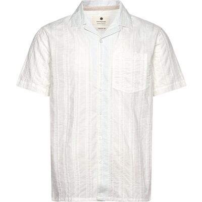 Anerkjendt Akleon Emb S/S Shirt S TOFU S Anerkjendt Akleon Emb S/S Shirt S TOFU S