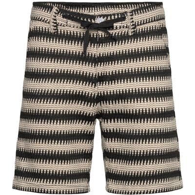 Anerkjendt Akjan Struc Stripe Shorts M TOFU M Anerkjendt Akjan Struc Stripe Shorts M TOFU M