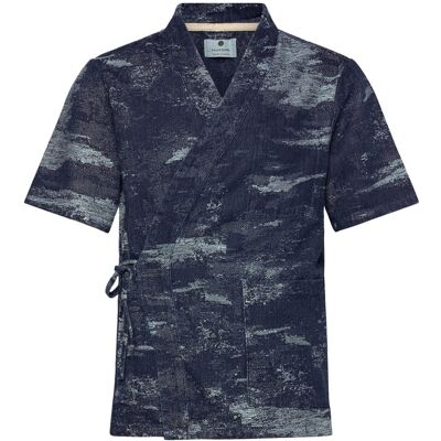 Anerkjendt Akjesper Denim Jacq S/S Kimono XL SKY CAPTAIN XL Anerkjendt Akjesper Denim Jacq S/S Kimono XL SKY CAPTAIN XL