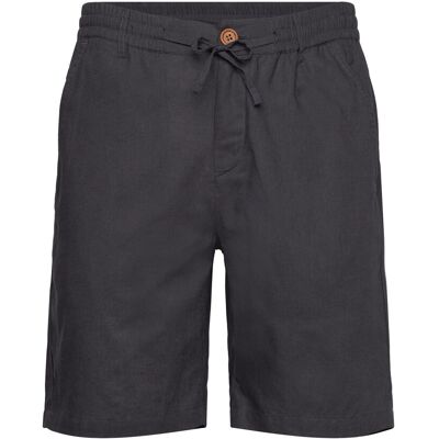 Anerkjendt Aklt James Cot/Linen Ela Shorts M DARK GREY M Anerkjendt Aklt James Cot/Linen Ela Shorts M DARK GREY M