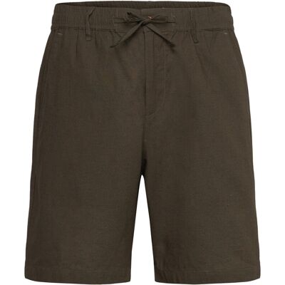 Anerkjendt Aklt James Cot/Linen Ela Shorts M FOREST NIGHT M Anerkjendt Aklt James Cot/Linen Ela Shorts M FOREST NIGHT M